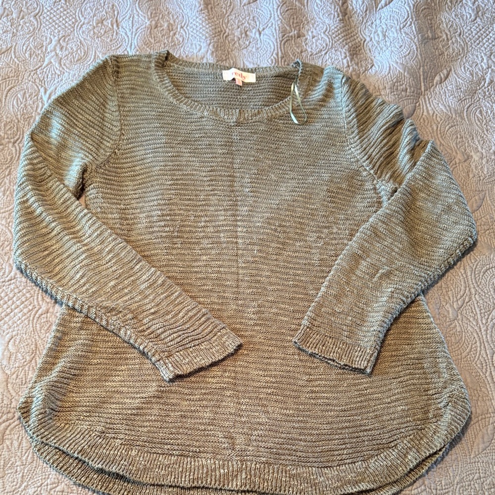 Red Women's Sage Crew Neck Sweater